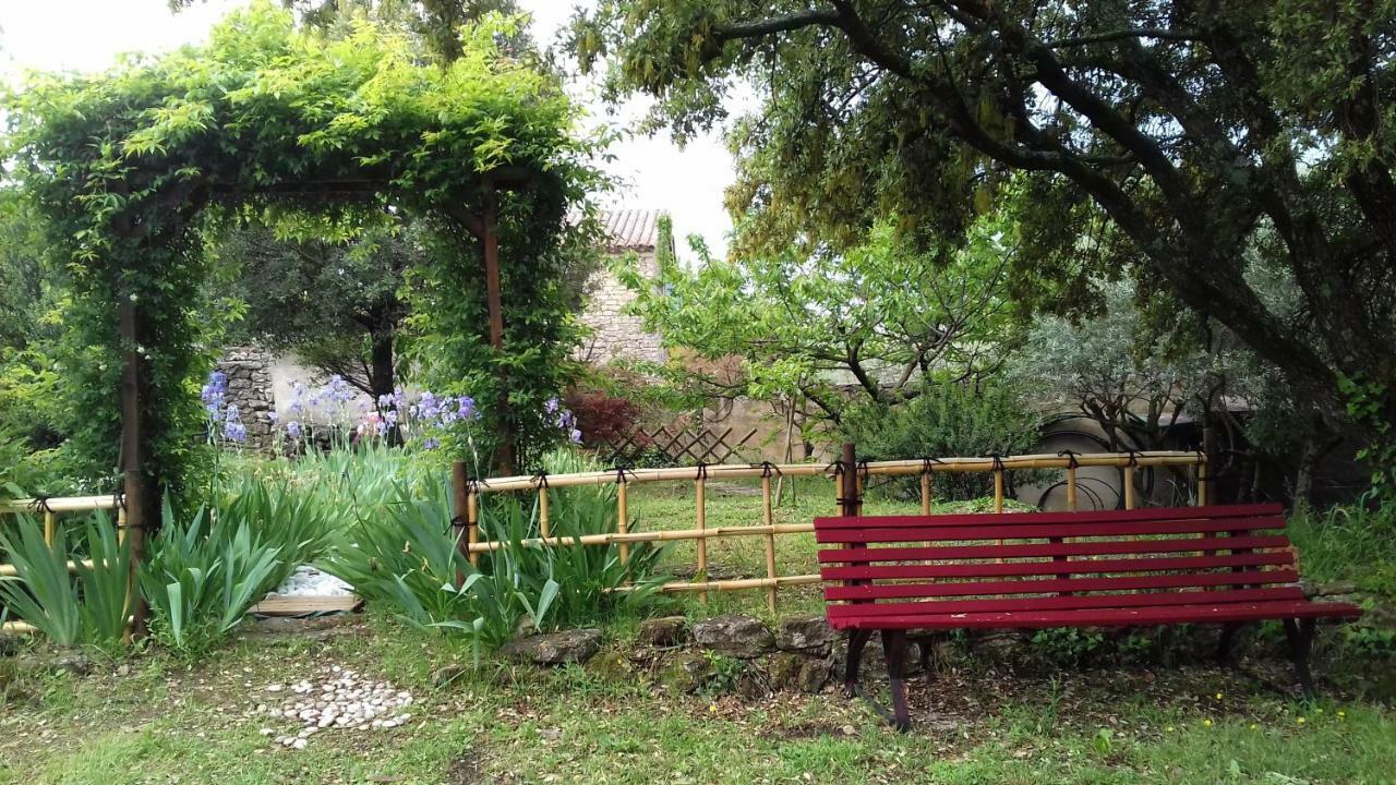 Hotel Le Jardin d'Adam Gordes Exterior foto